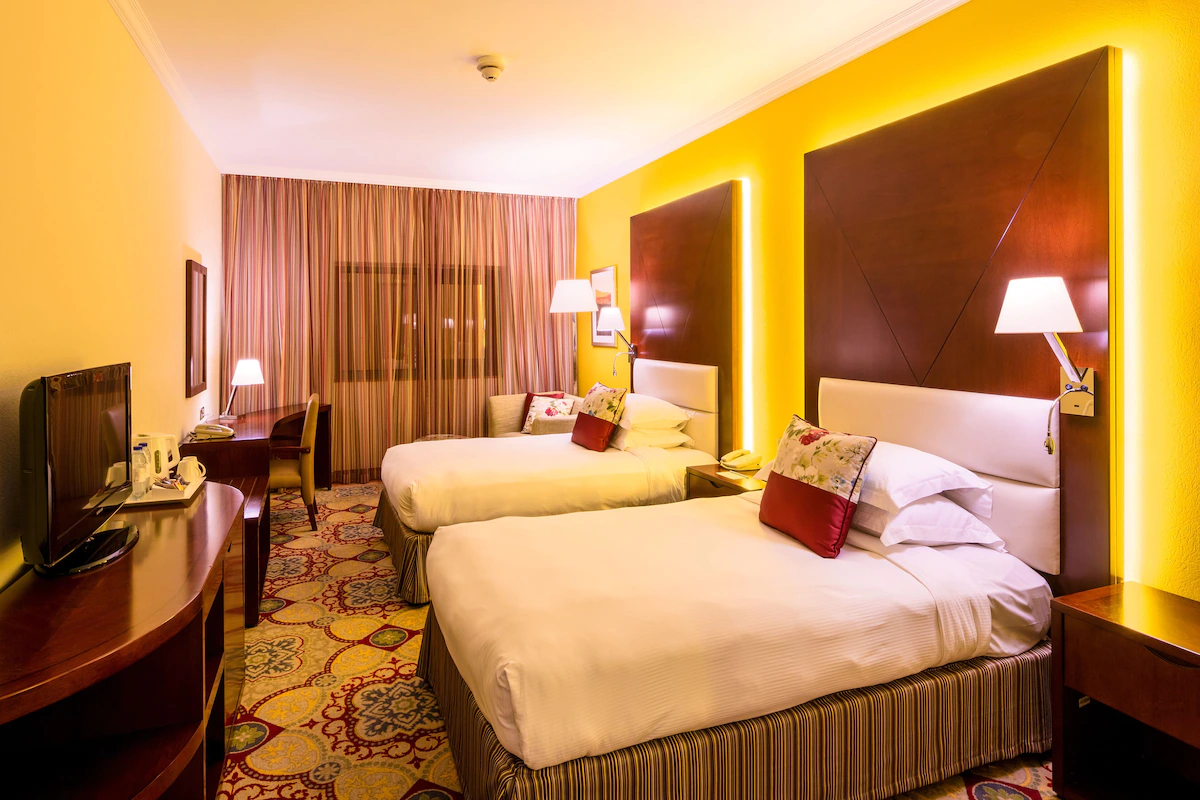 اتاق هتل کورال دبی دیره